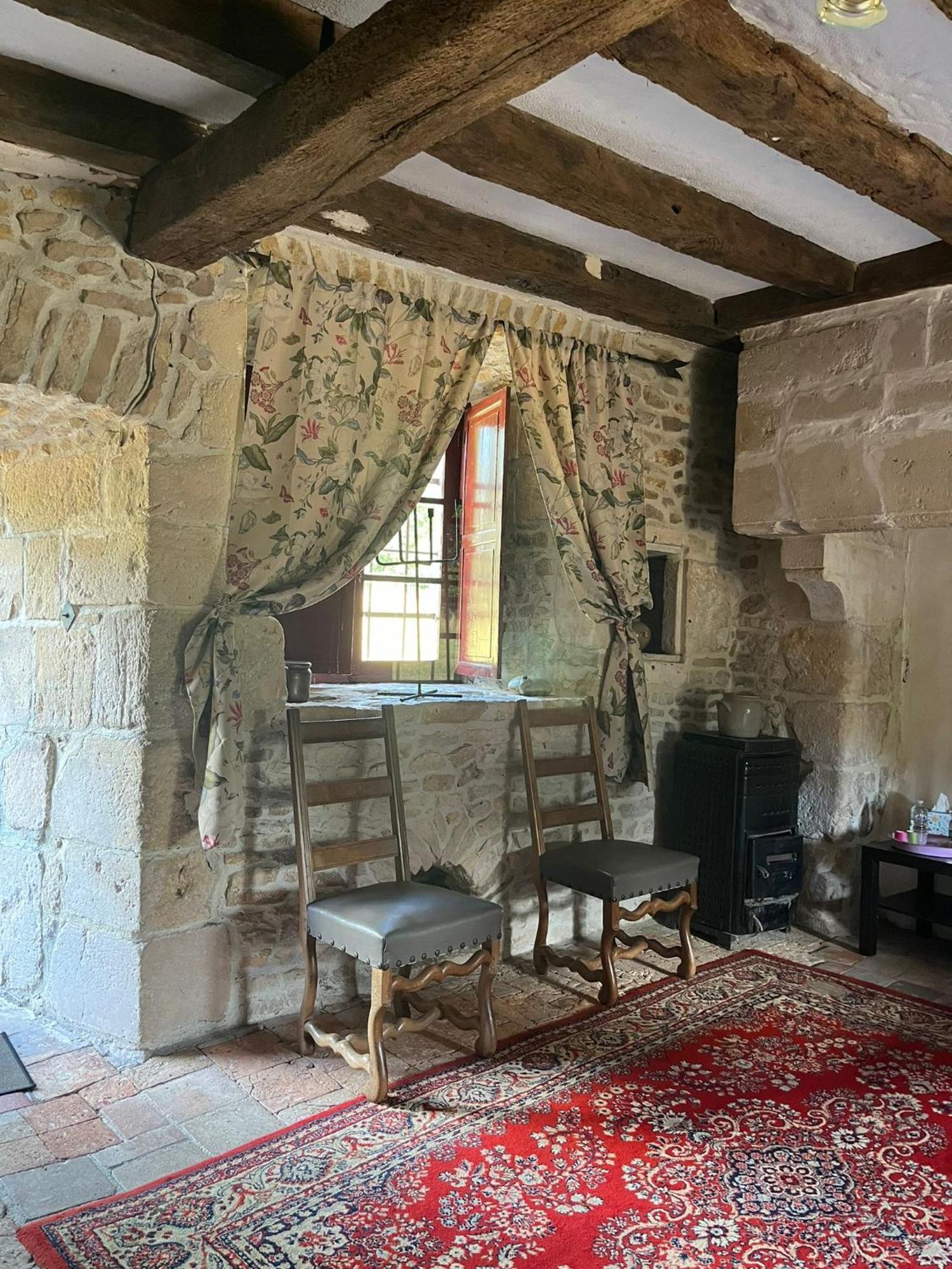 Chambre Dans Tour Du 15Eme Siecle Mauvieres Exteriör bild