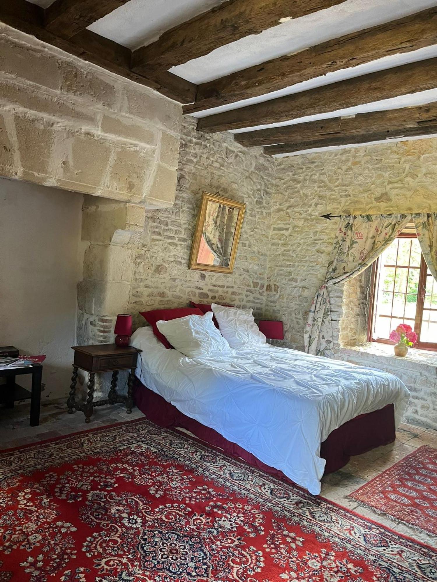 Chambre Dans Tour Du 15Eme Siecle Mauvieres Exteriör bild